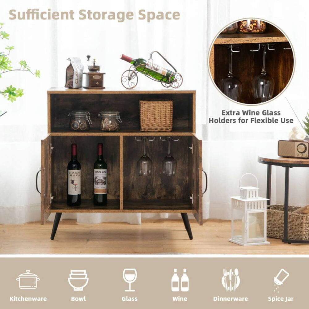 Sufficient Storage Space  
Extra Wine Glass Holders for Flexible Use  

Kitchenware  
Bowl  
Glass  
Wine  
Dinnerware  
Spice Jar