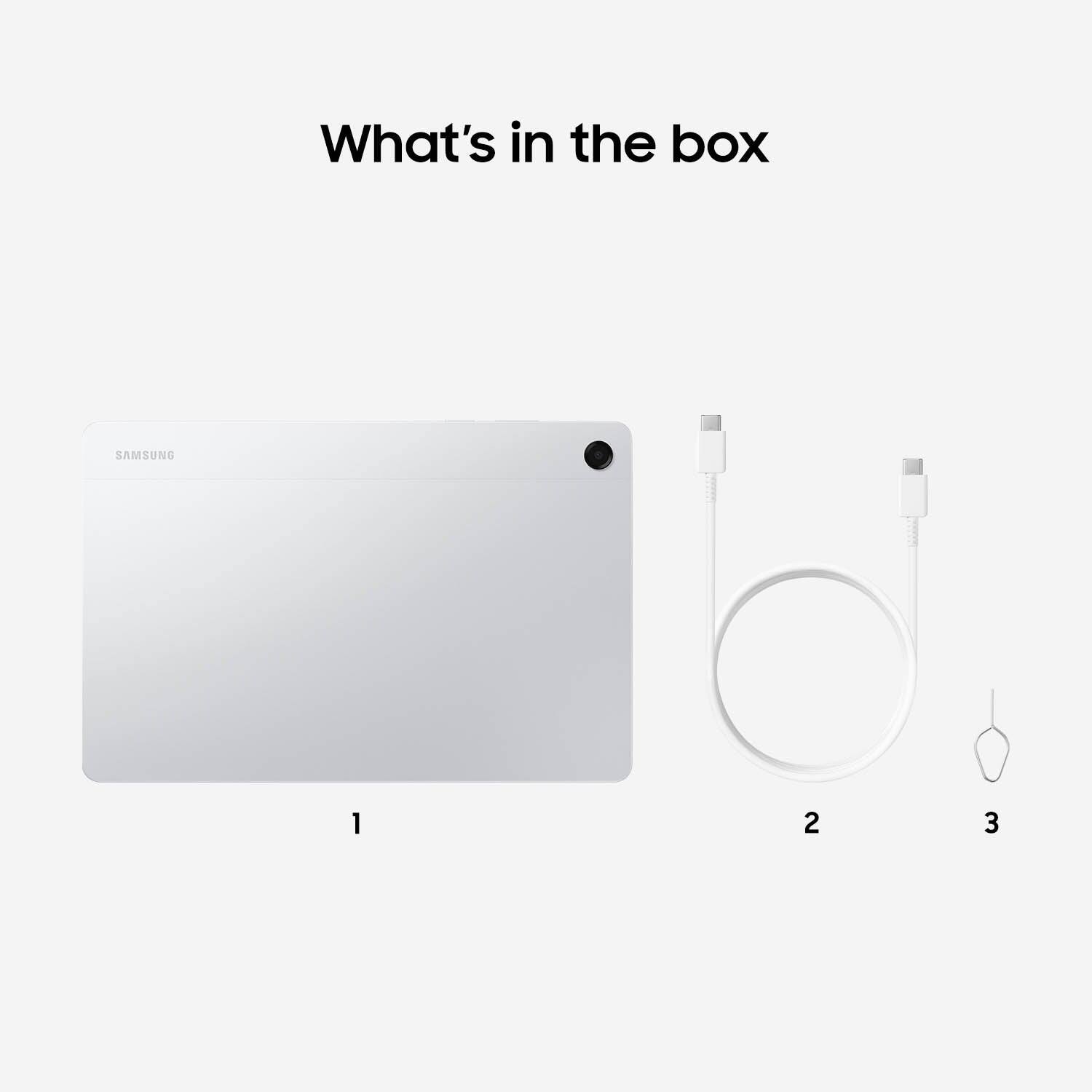 What's in the box

1. SAMSUNG
2. 
3.