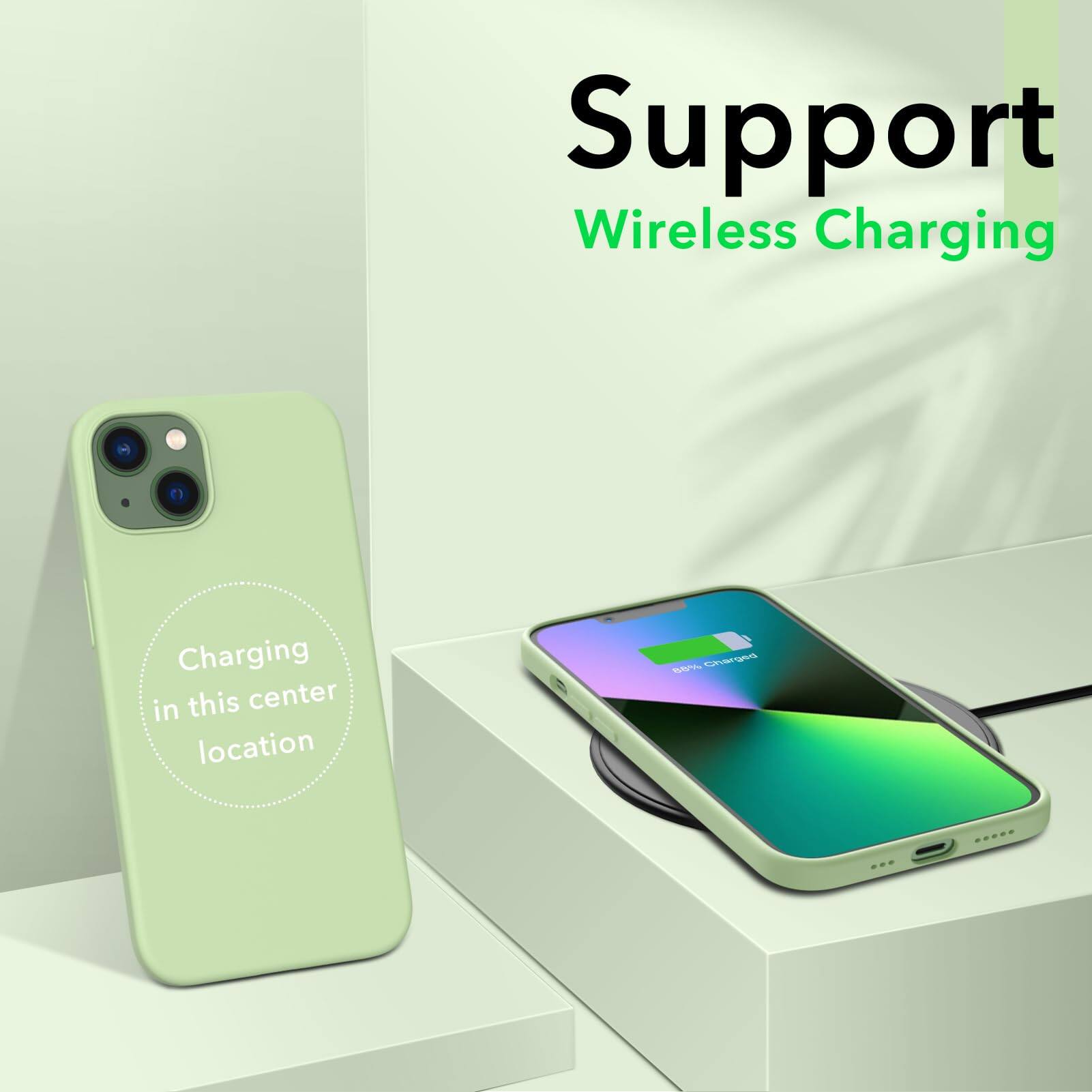 Support Wireless Charging
Charging in this center location