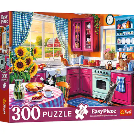 Easy Piece
300 Puzzle
Trefl
Easy start to best puzzle adventure!
Actual size
300 Puzzle