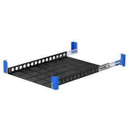 RackSolutions - 1U 108 Fixed Shelf 24in Depth - Black