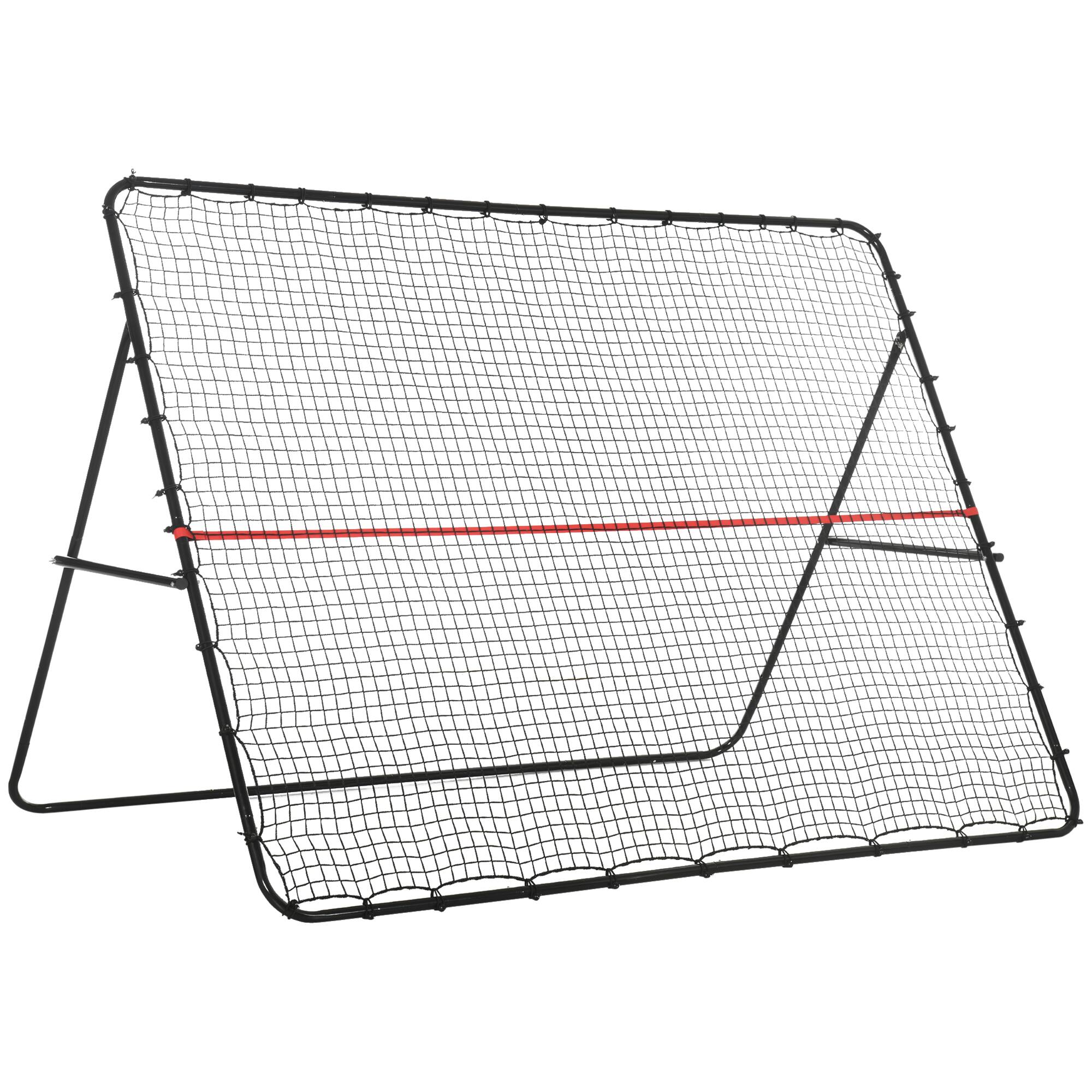 Soozier - Soccer Rebounder Net, Adjustable and Foldable Multi-Sport Training Bounce Back Net, Target Goal - Black price history on PriceWatchPro