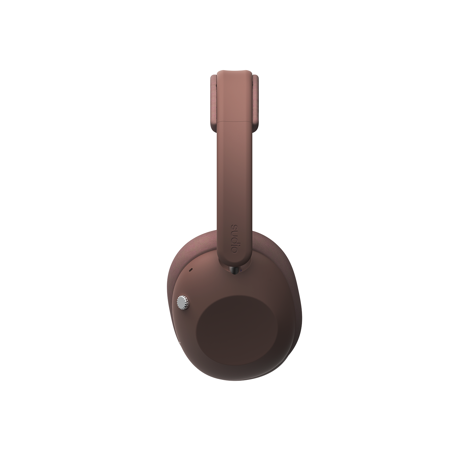 Left. Sudio - Sudio K3 Pro Hybrid Noise Cancelling Headphones - Black Cherry - Red.