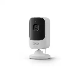 Blink - Mini 4K+ (newest model), plug-in indoor camera, 4K video resolution, HDR, Night Vision, motion detection - White