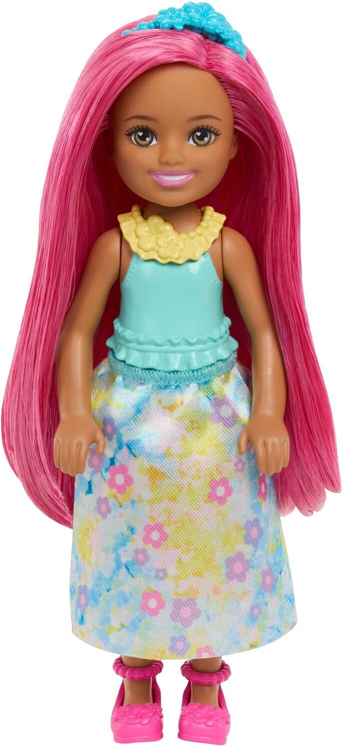 Alt View 1. Mattel - Barbie Chelsea Royal Small Doll with Pink Hair   - COLLECTIBLES - Multicolor.