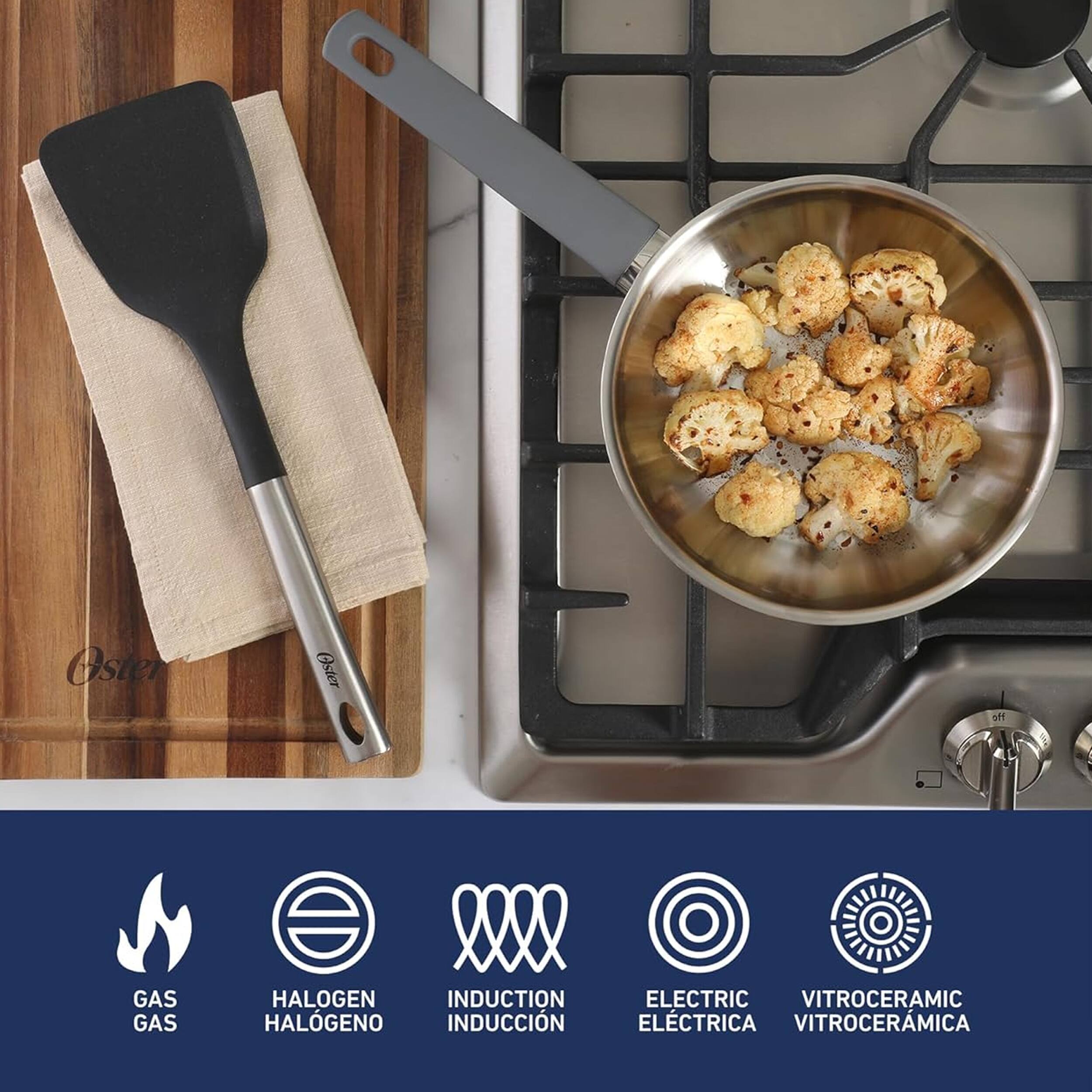 Oster Oster off GAS GAS HALOGEN INDUCTION HALÓGENO INDUCCIÓN ELECTRIC VITROCERÁMICA ELÉCTRICA VITROCERÁMICA