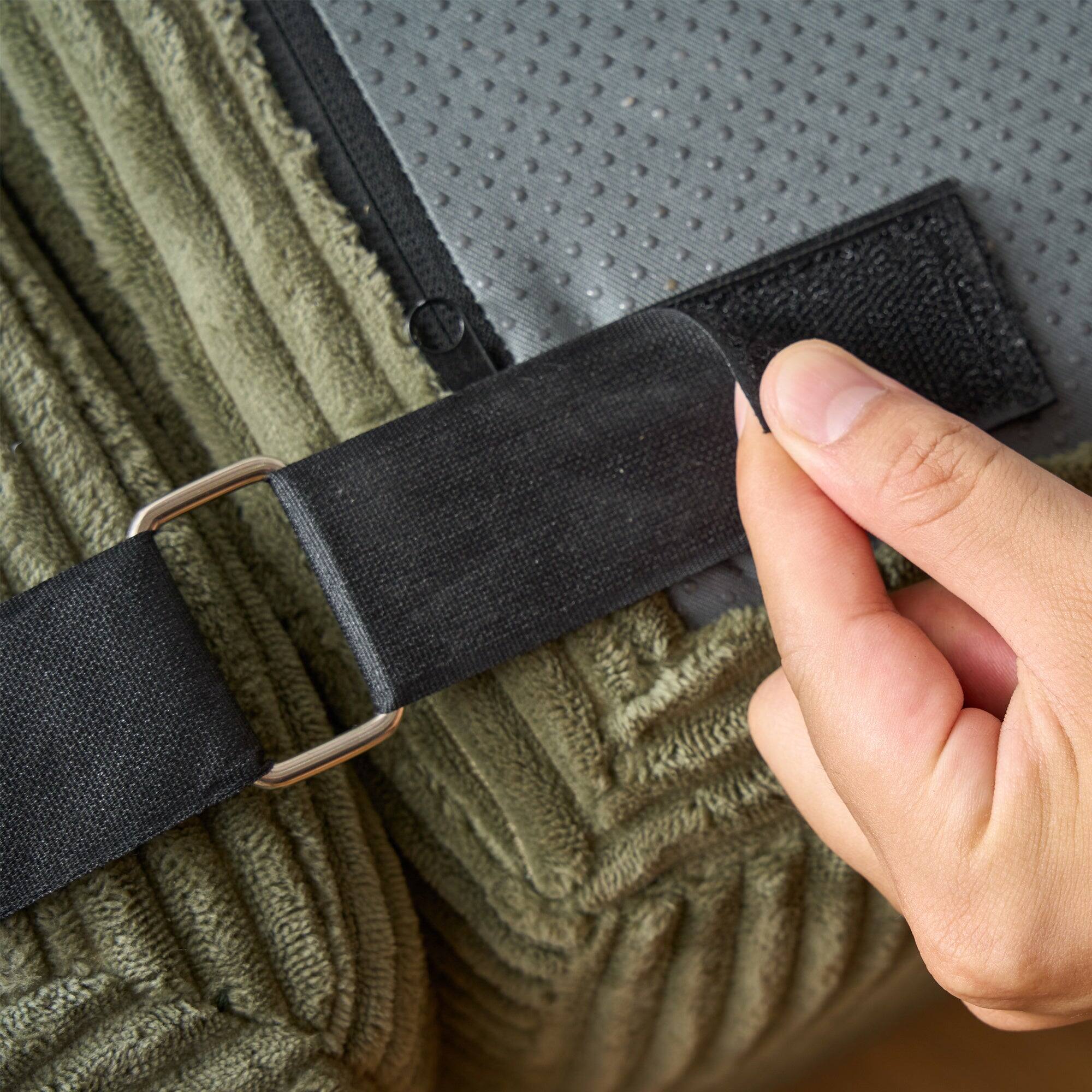 Alt View 8. Boyel Living - Compressed Modular Green Corduroy Sofa No Assembly Required 6-Seat - Green.