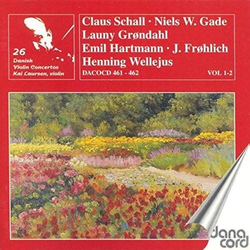 Laursen - Danish Violin Concertos 3-4  - COMPACT DISCS