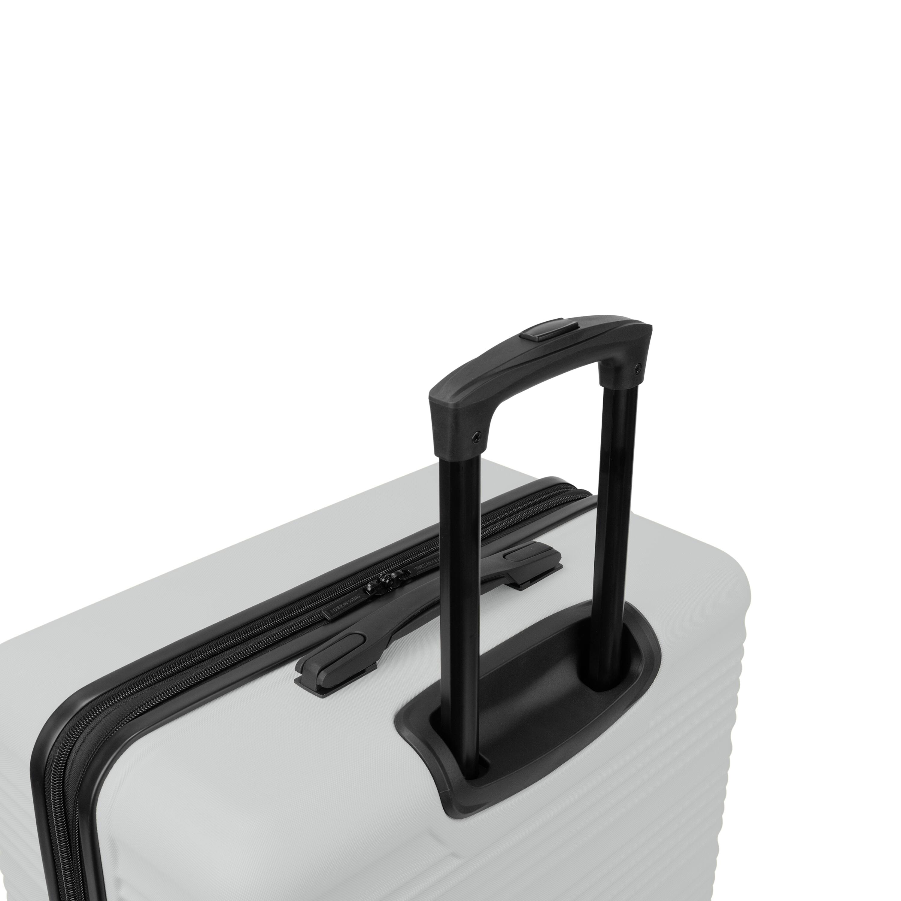 Alt View 4. Swiss Mobility - Swiss Mobility YVR 3 piece Hardside Luggage set - LGREY.