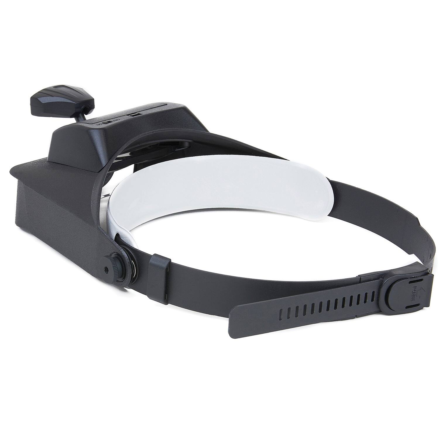 Left. Carson - LumiVisor Lighted Head Magnifier.