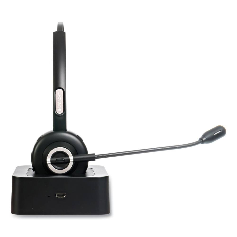 Left. Spracht - Spracht Mobile Office Headset - Black.
