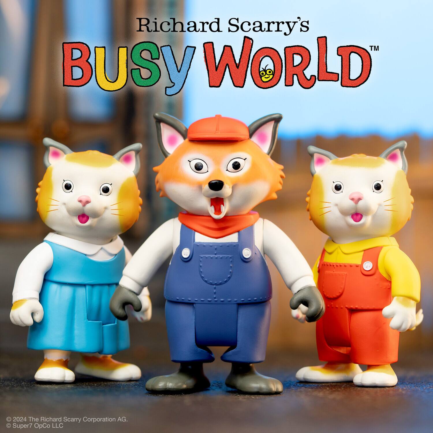 Richard Scarry's TM BUSY WORLD 2024 The Richard Scarry Corporation AG. C Super7 OpCo LLC
