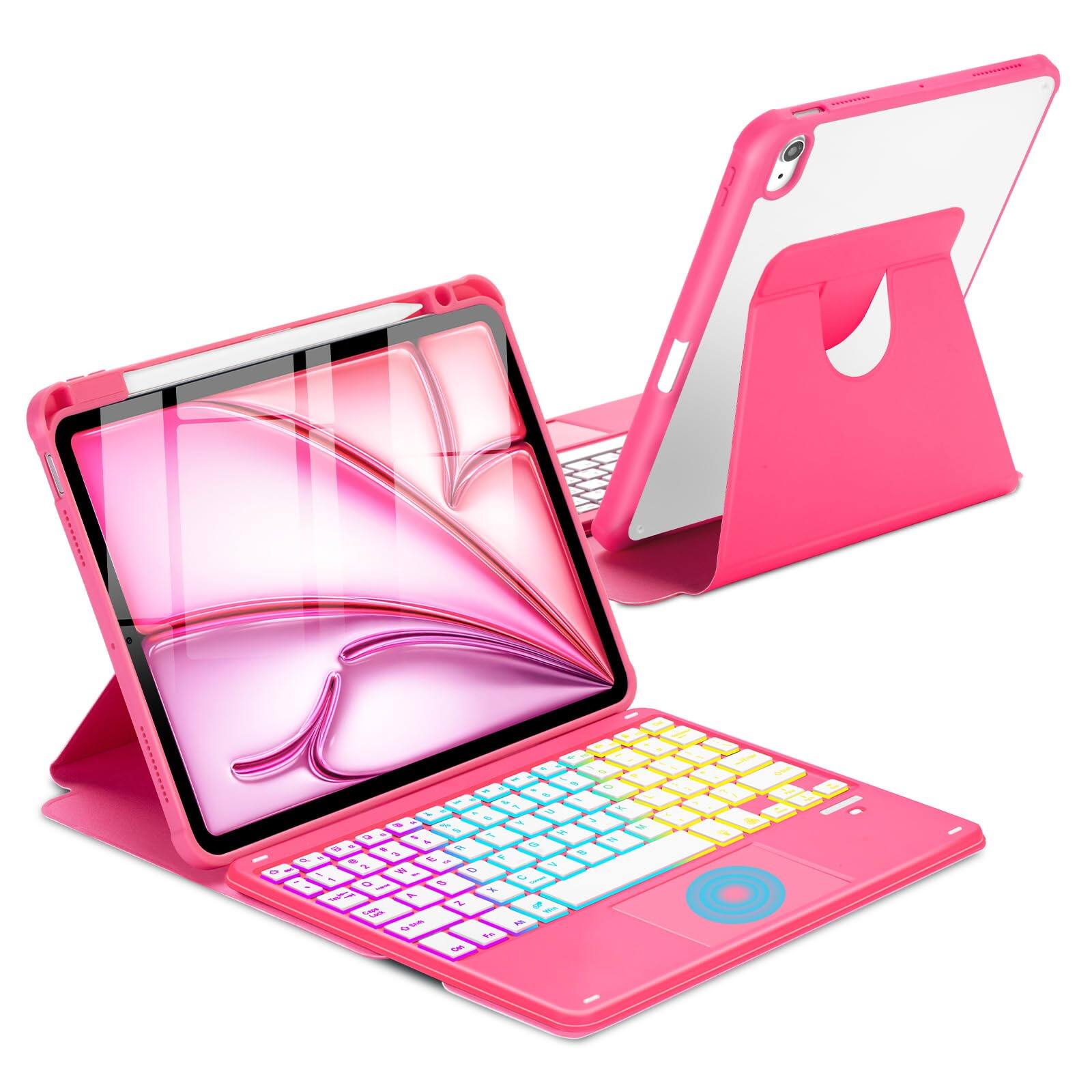 Watermelon Red-For iPad Air 11 inch M3 M2/Air 5th