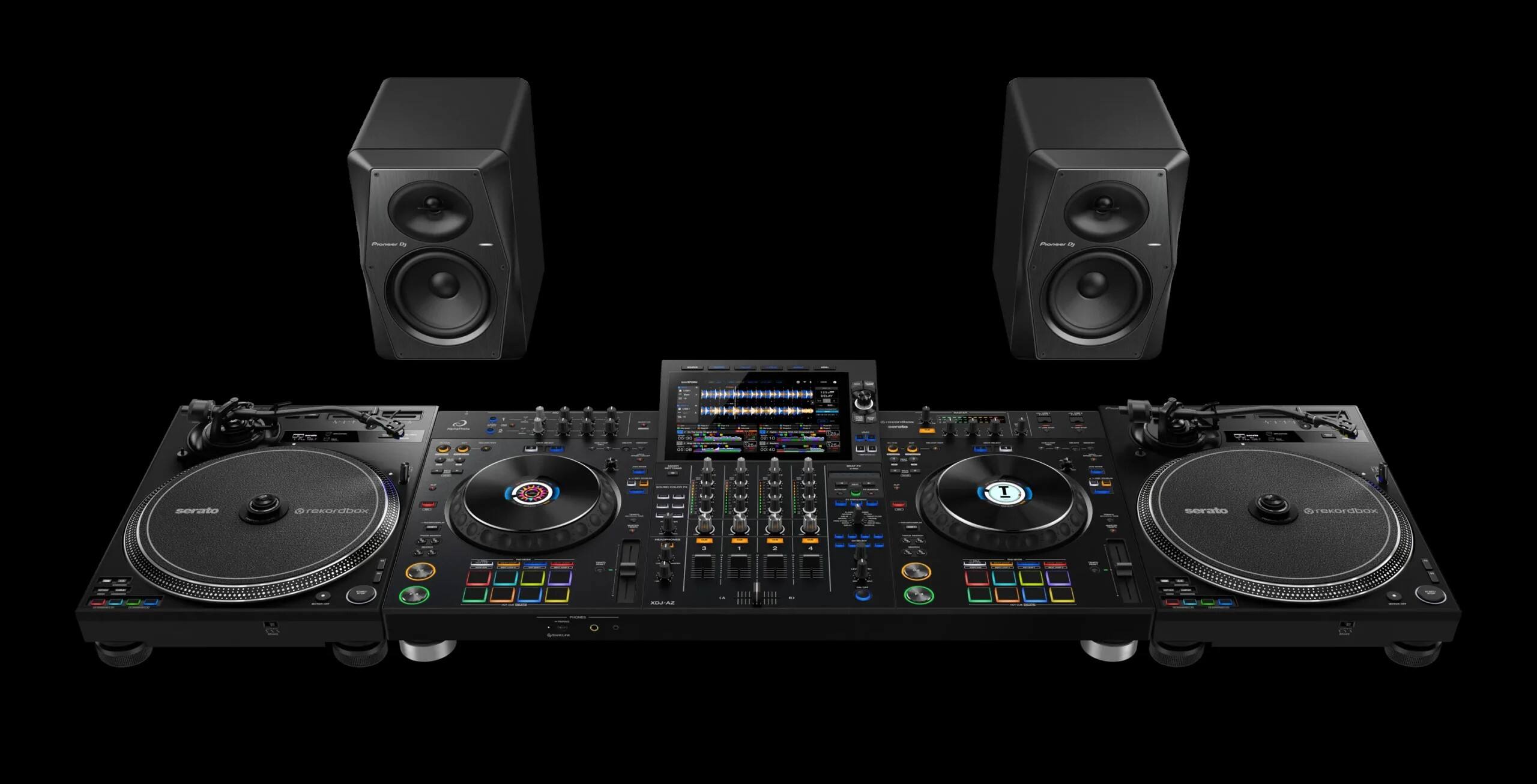 Pioneer DJ Professional All In One DJ System with USB C & WiFi