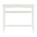 Front. OSP Home Furnishings - Sierra 36" Foyer Table - White Finish.