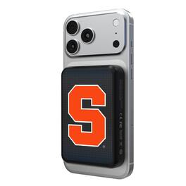 Keyscaper - Syracuse Orange Wireless Magnetic Power Bank - Black