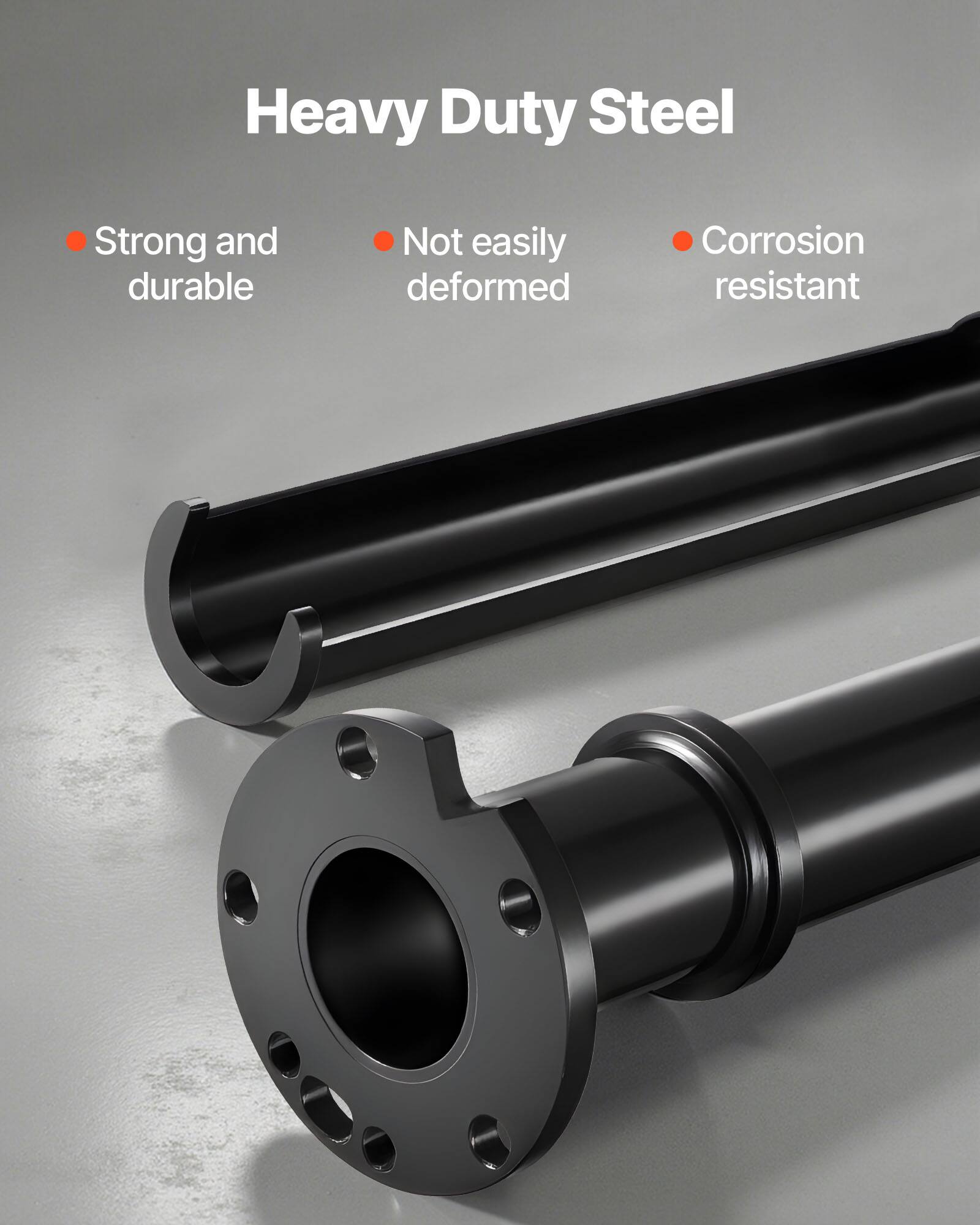 Heavy Duty Steel

- Strong and durable
- Not easily deformed
- Corrosion resistant