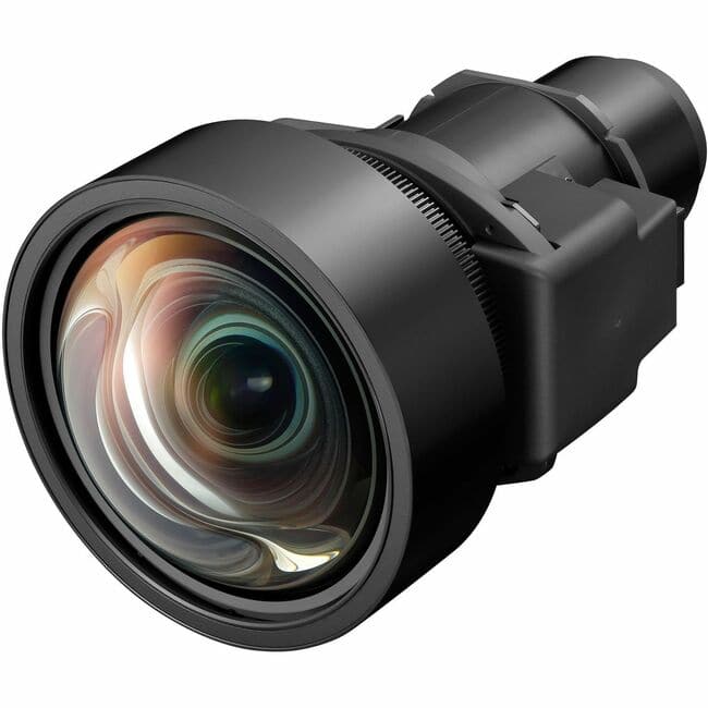 Panasonic - ET-EMW200 - 10.80 mm to 12.52 mm - f/1.84 - f/2.14 - Zoom Lens - Designed for Projector - 1.2x Optical Zoom - Black