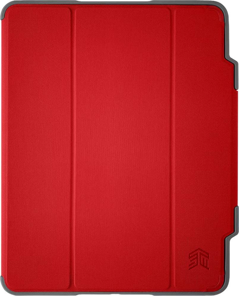 Front. STM - Dux Plus Case for Apple iPad Pro 11" - Red.