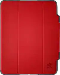 STM - Dux Plus Case for Apple iPad Pro 11" - Red - Front_Zoom