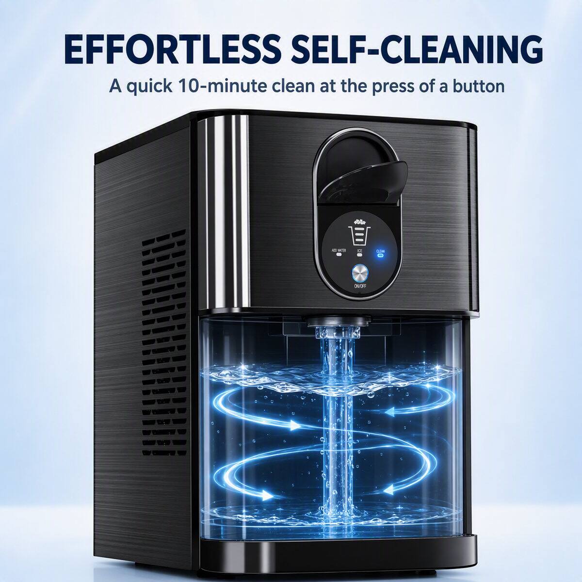 EFFORTLESS SELF-CLEANING  
A quick 10-minute clean at the press of a button
