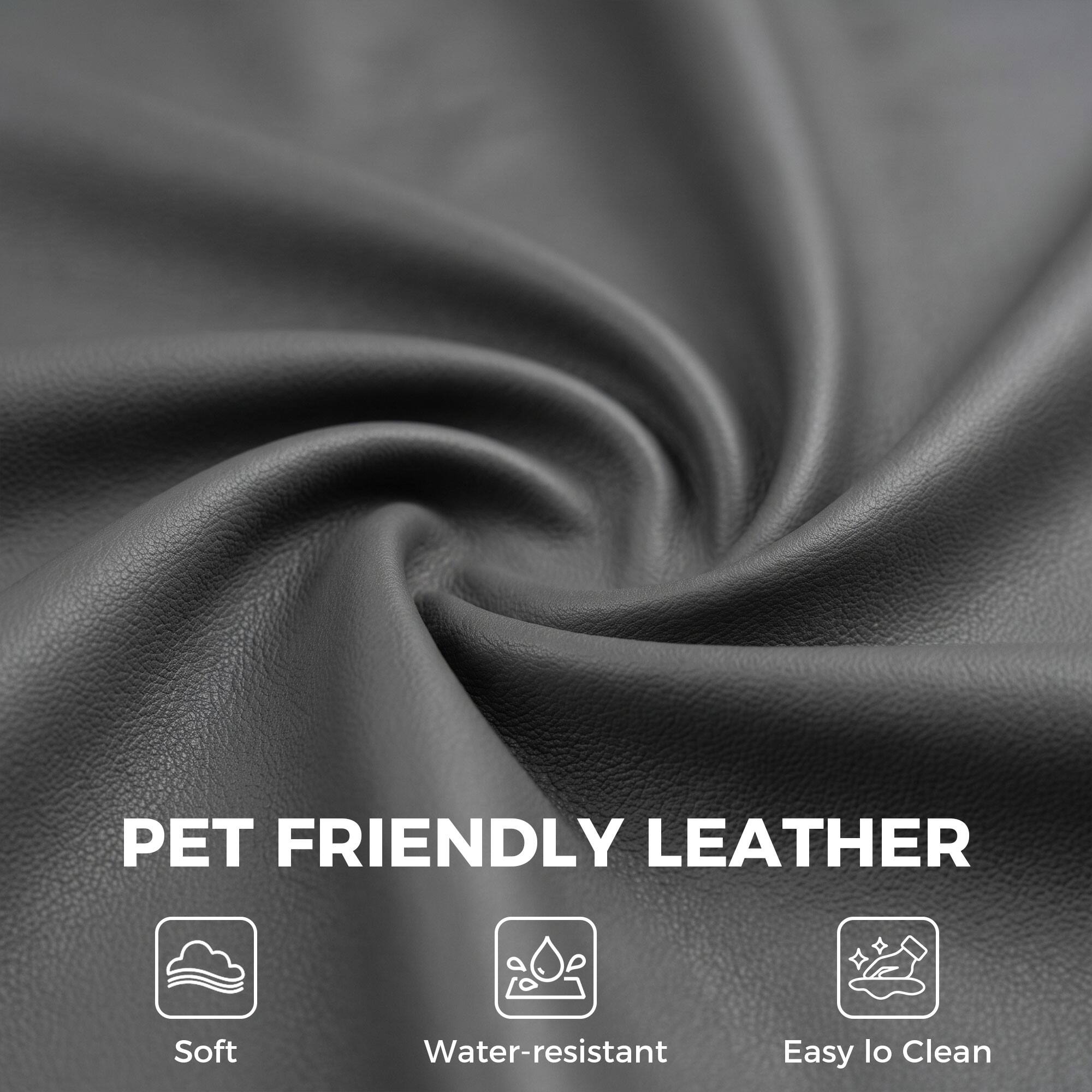 PET FRIENDLY LEATHER

Soft  
Water-resistant  
Easy to Clean