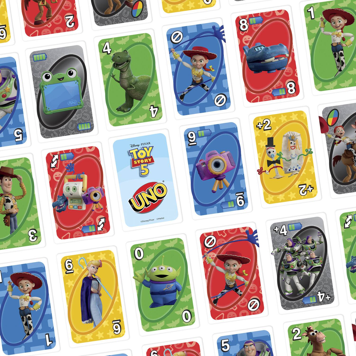 9 II 2 4 8 1 I 5 3 FN " I -. I 6 1 8 0 V 4 +2 " FIXAR 9 Disney TOY STORY 5 UNO +2 6 PTIE - 2 [ + +4 0 +4 e 0 I  2 5