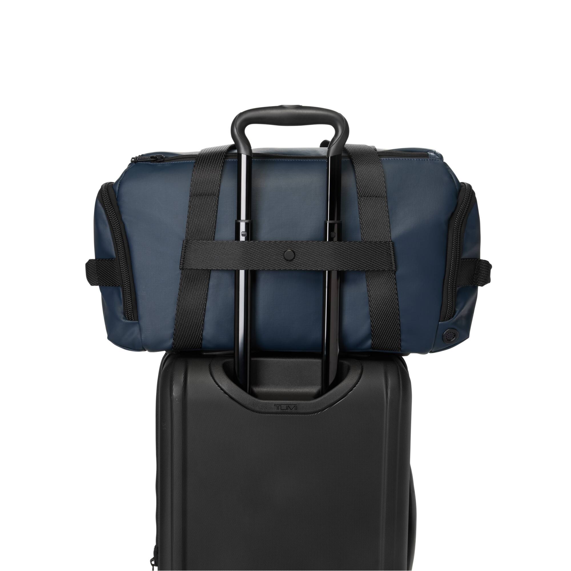 Left. TUMI - Alpha Bravo Mason Duffel - Navy Coated Canvas.