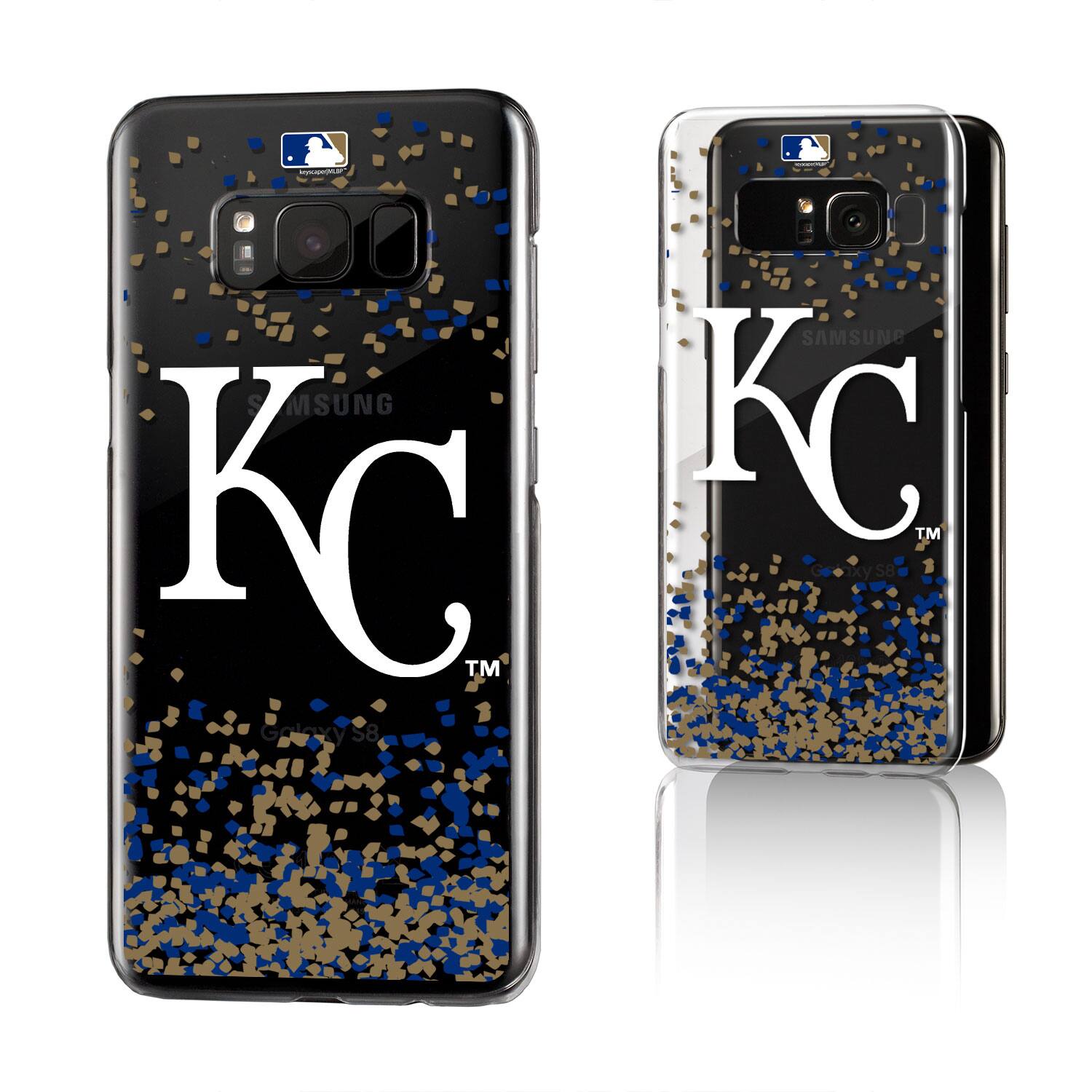 Keyscaper - MLB - Kansas City Royals Galaxy S8 Confetti Design Clear Case - S23 Ultra - Multicolor price history on PriceWatchPro