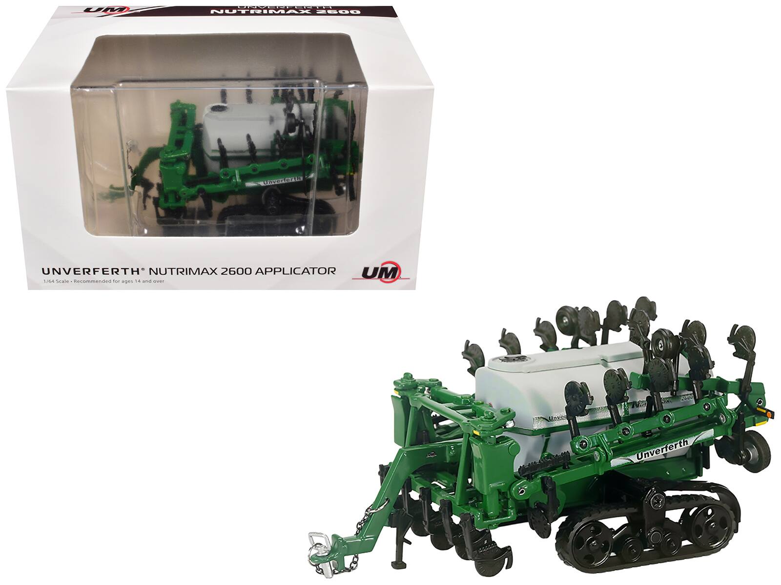 UM  
NUTRIMAX 2600  
Unverferth  
UNVERFERTH NUTRIMAX 2600 APPLICATOR UM 12:5 Scale Recommended for ages 14 and over  
Unverferth  
20