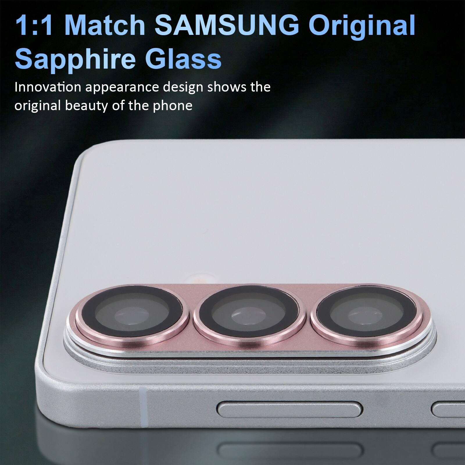 1:1 Match SAMSUNG Original Sapphire Glass

Innovation appearance design shows the original beauty of the phone