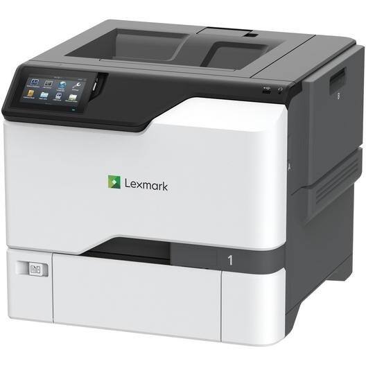 Alt View 2. Lexmark - 47C9100 CS735de Color Laser Printer - Gray.