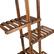 Alt View 5. Costway - 6 Tier 11 Pots Wooden Plant Flower Display Stand Wood Shelf Storage Rack Garden - Brown.