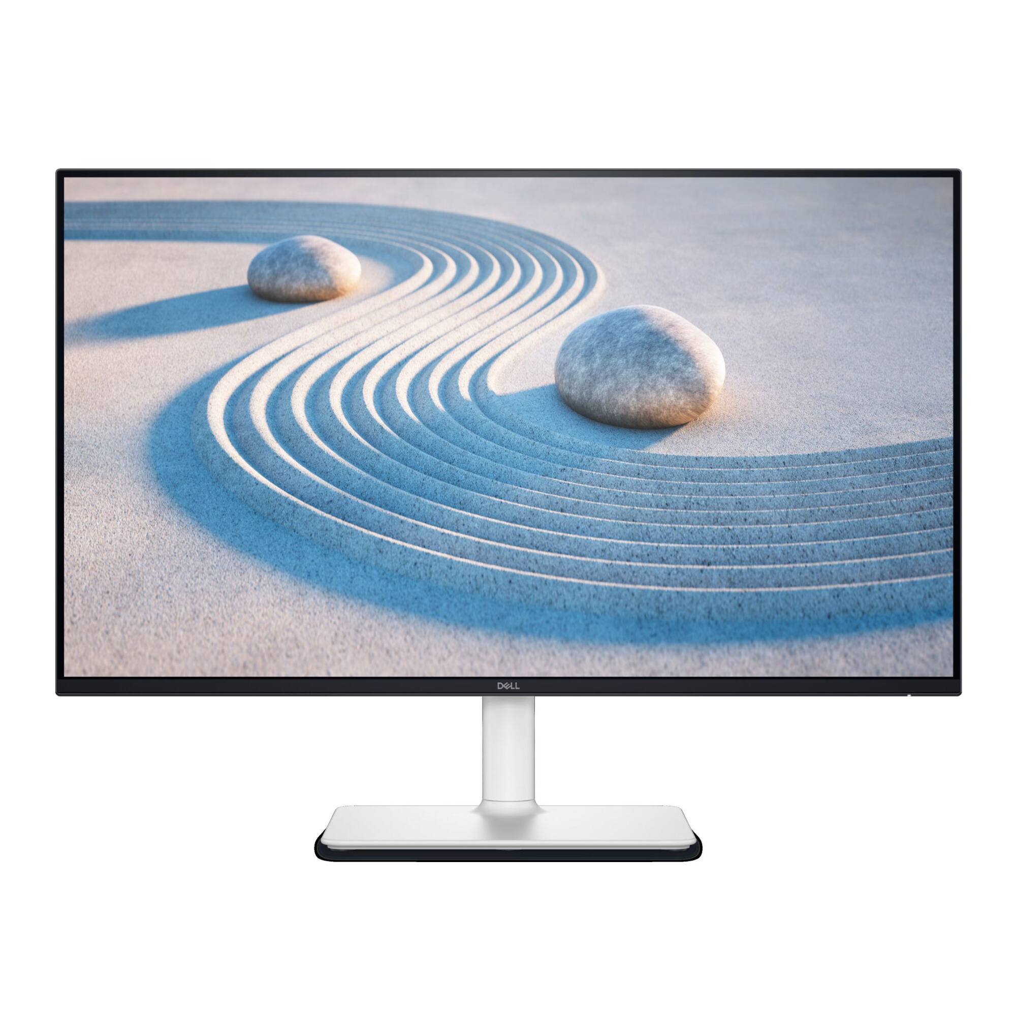 Angle. Dell - Dell Plus S2725DS 27" Class WQHD LED Monitor - 16:9 - Ash White - 27" Viewable - In-plane Switching (IPS) Technology - Black.
