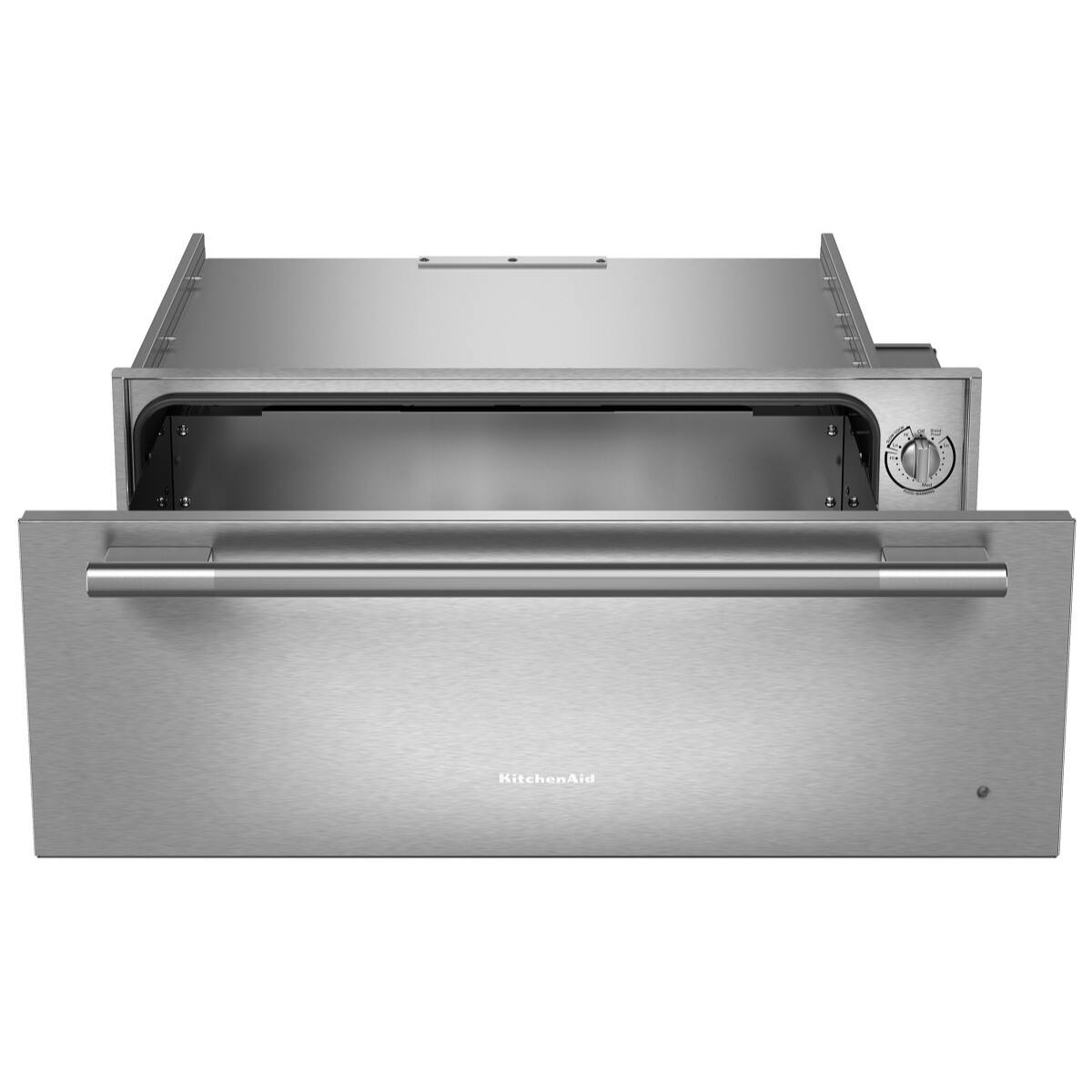 Alt View 5. KitchenAid - 30" Warming Drawer with Slow Cook Function and Bread Proof Function - PrintShield Stainless.