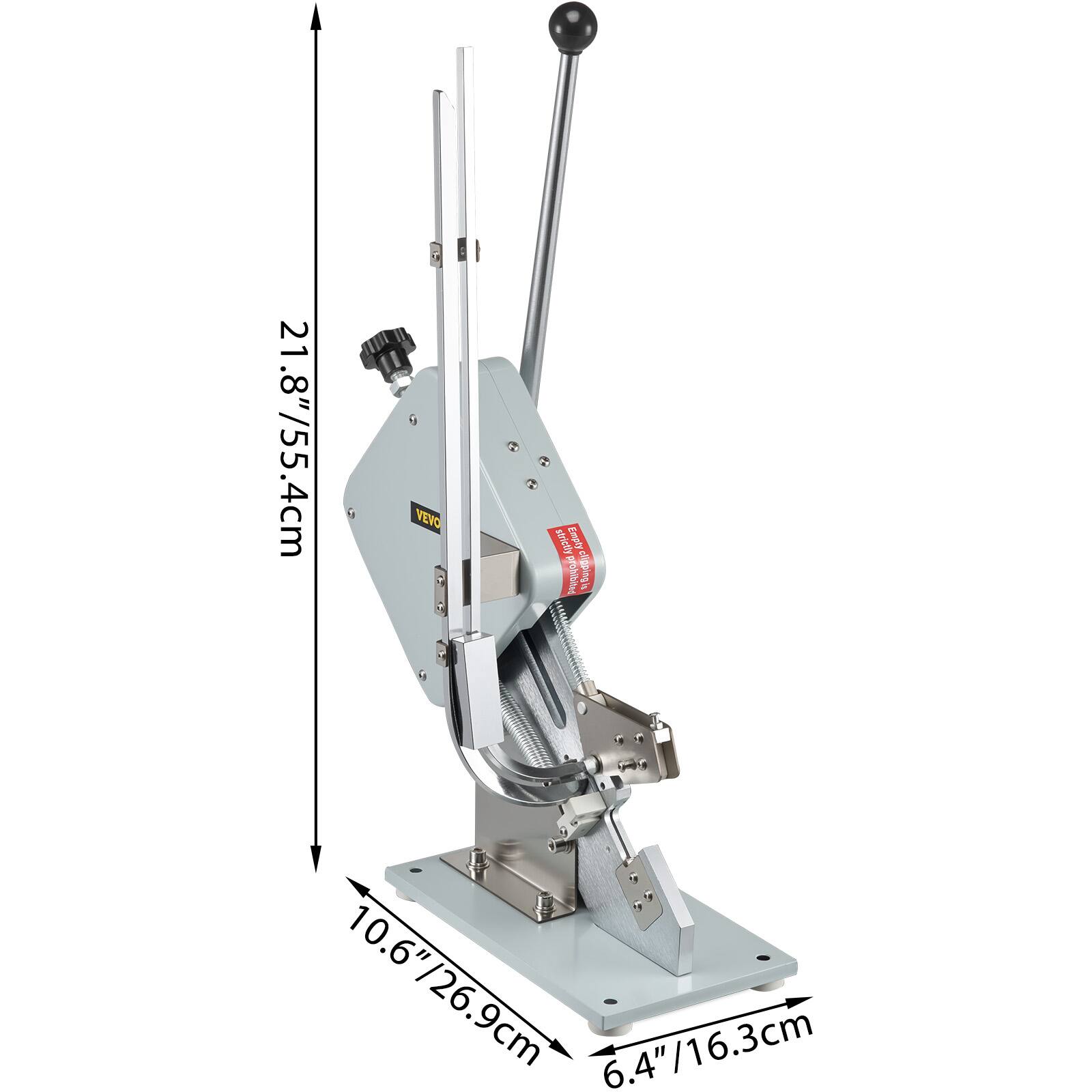 21.8" / 55.4cm  
10.6" / 26.9cm  
6.4" / 16.3cm