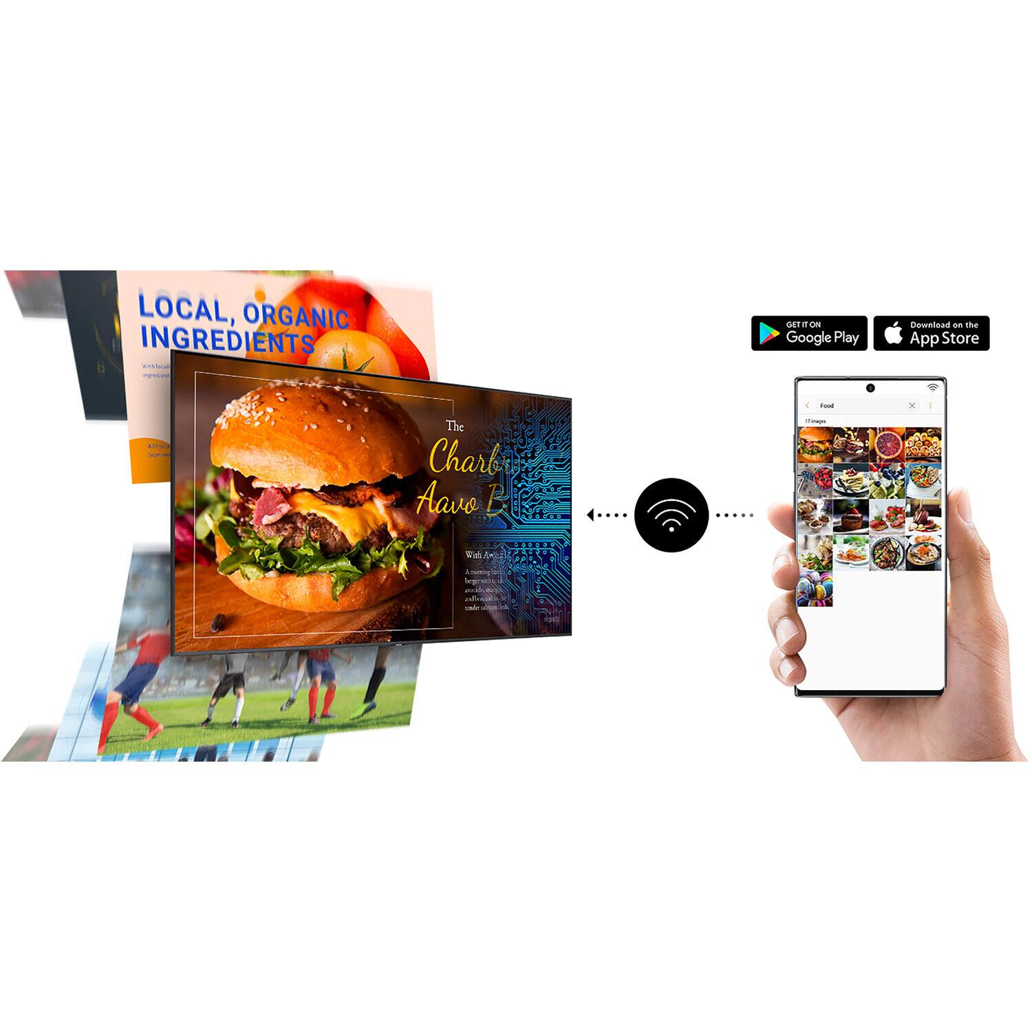 Alt View Zoom 15. Samsung - 50" CLASS BE50T-H LED 4K Commercial Grade TV.