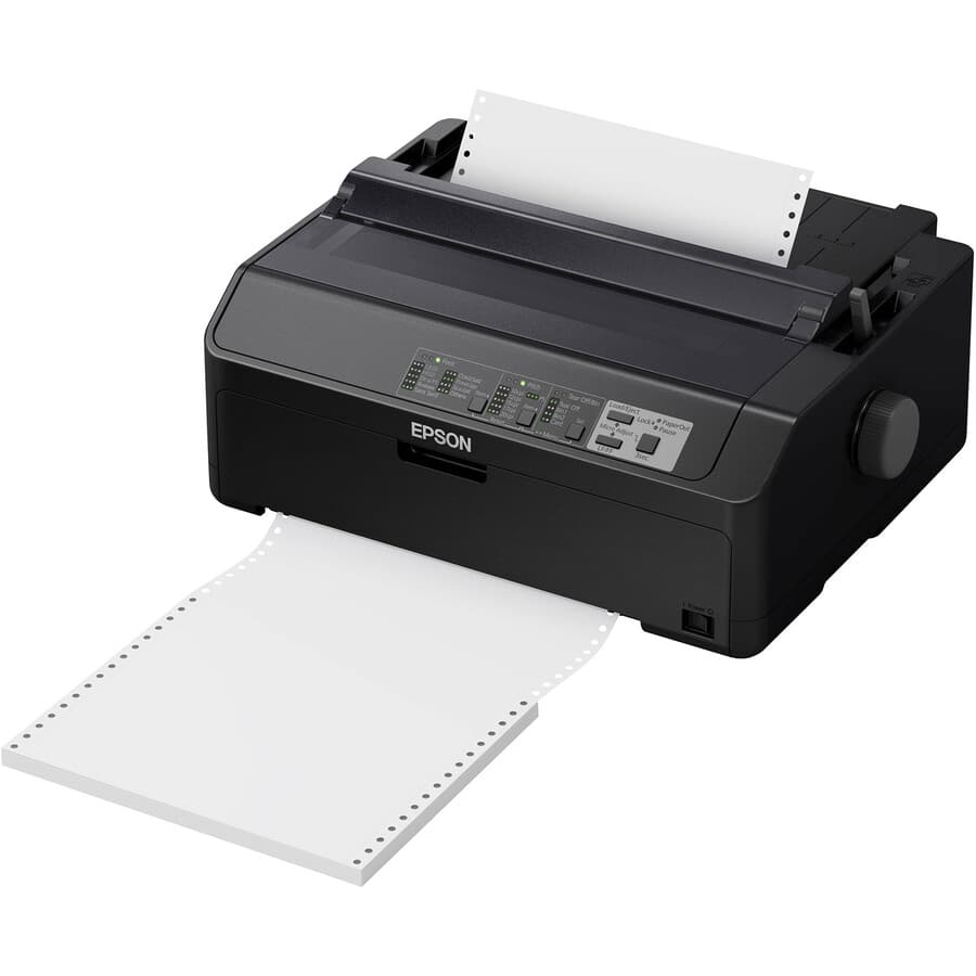 Epson LQ 590II 24 pin Dot Matrix Printer Monochrome Energy Star
