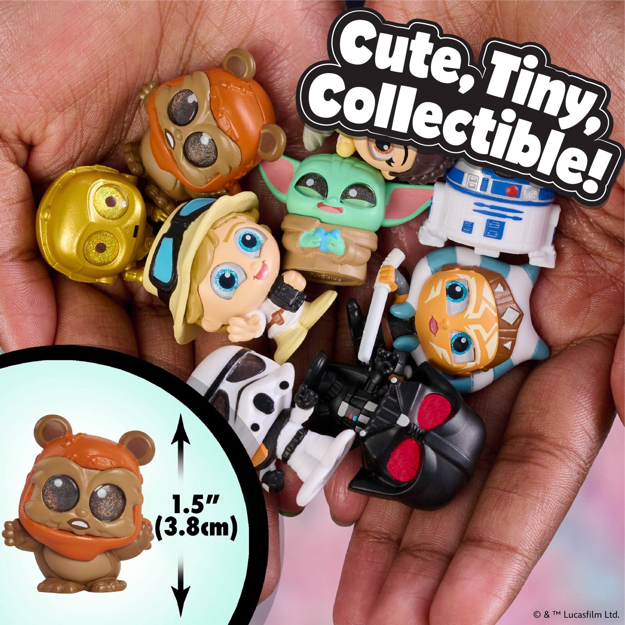 Cute, Tiny, Collectible!  
1.5" (3.8cm)  
& TM Lucasfilm Ltd.