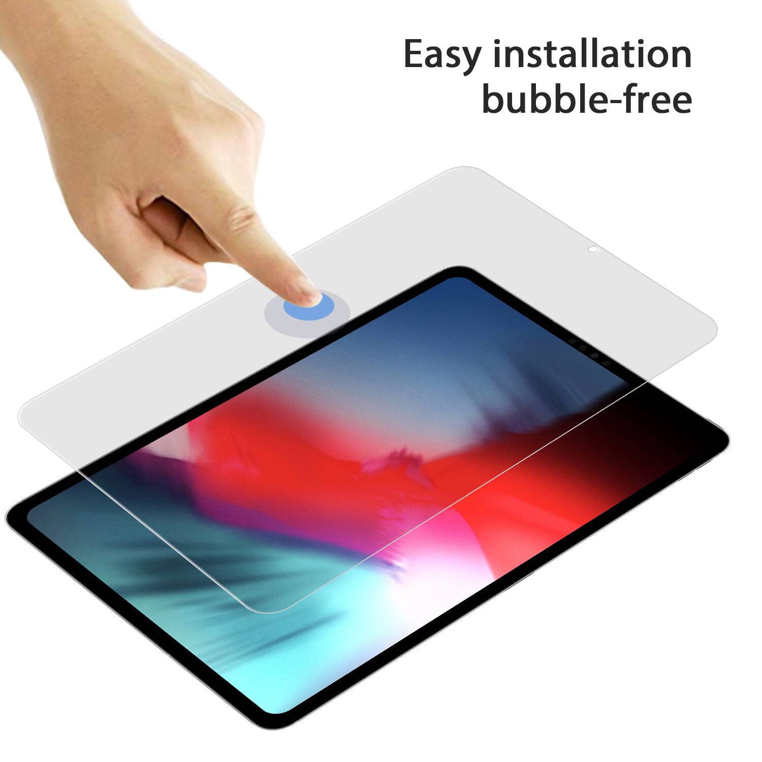 Easy installation bubble-free