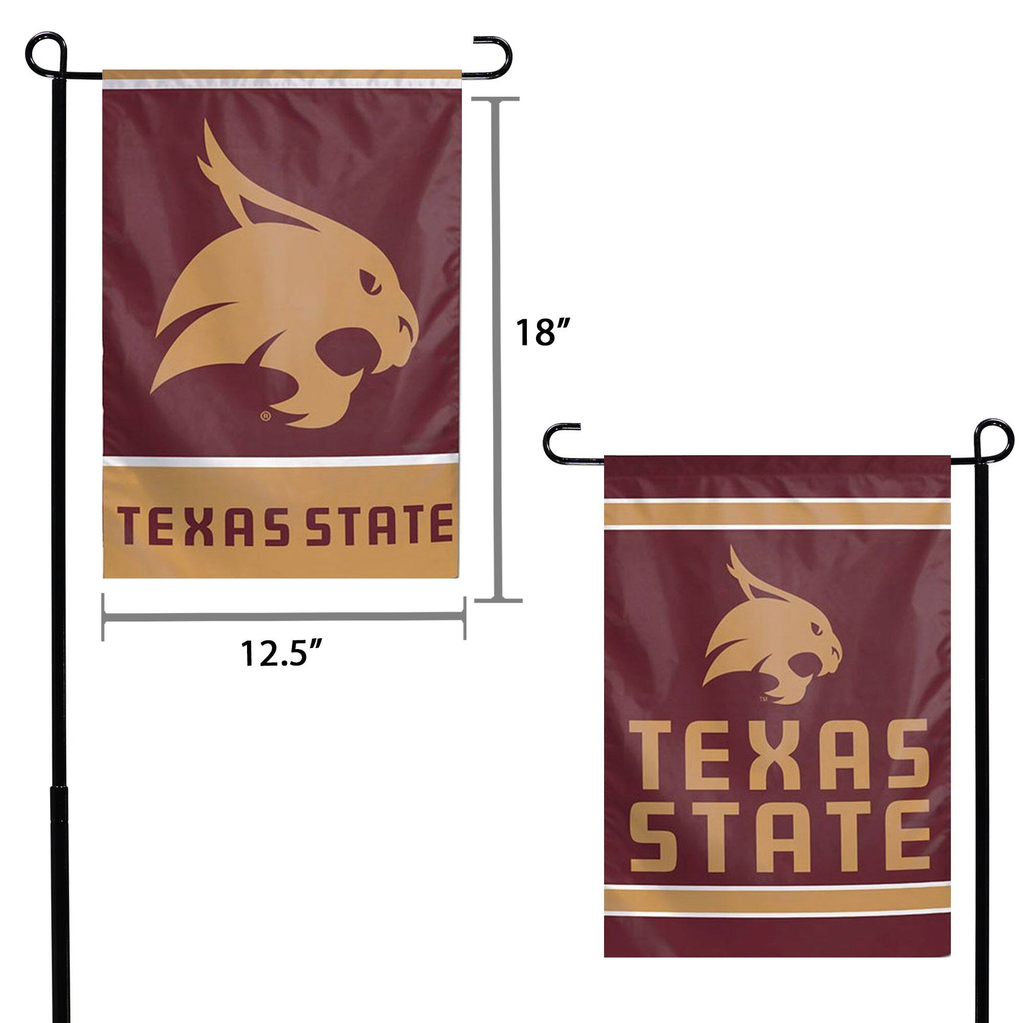 18" TEXAS STATE  
12.5"