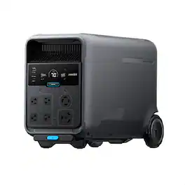 Anker - NEW! SOLIX S5000 5kWh, 4500W/Peak 8000W, 120V/240V Backup Power for Home Portable Power Station (5024 Wh Capacity)