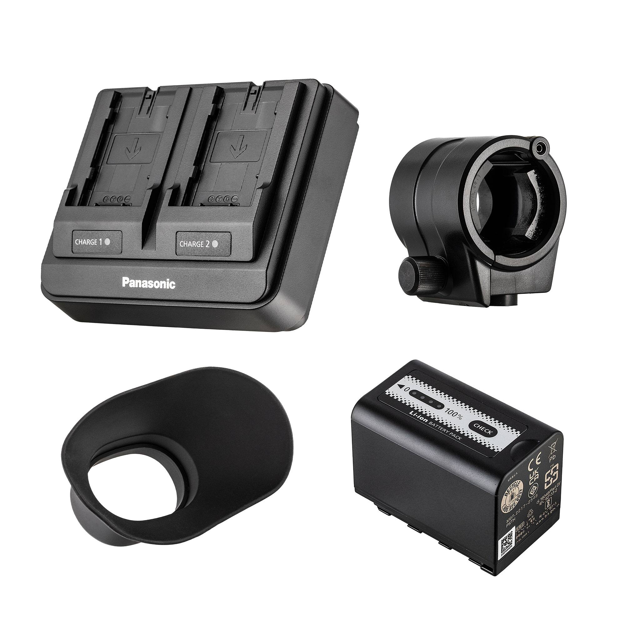 GGoE CHARGE 1 CHARGE 2 Panasonic Lion 100% - BATTERY PACK CHECK CE pe U ES