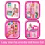 4 play areas for non-stop doll house fun!