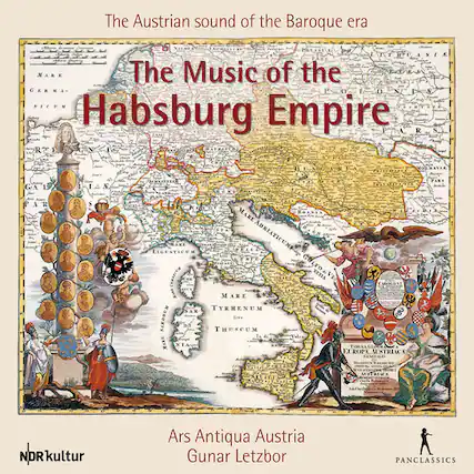 The Austrian sound of the Baroque era
The Music of the Habsburg Empire
Ars Antiqua Austria
Gunnar Letzbor
PANCLASSICS
NDRkultur