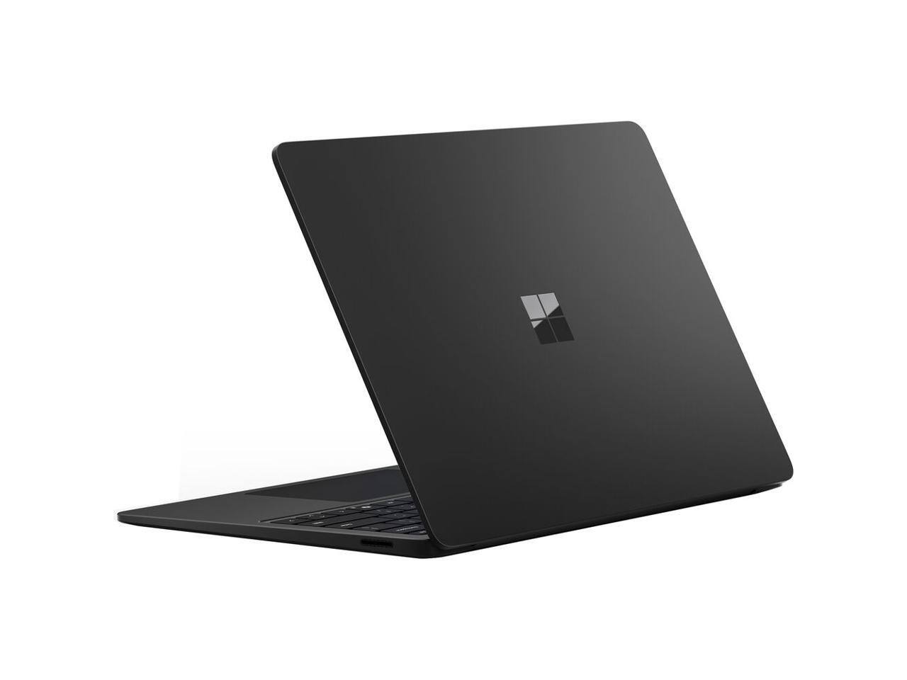 Alt View 3. Microsoft - Microsoft Surface 13.8" Copilot+ Laptop 7th Ed - Intel Core Ultra 5 - 16GB - 512GB SSD - Wi-Fi 7 - Win 11 Pro - Black - Black.