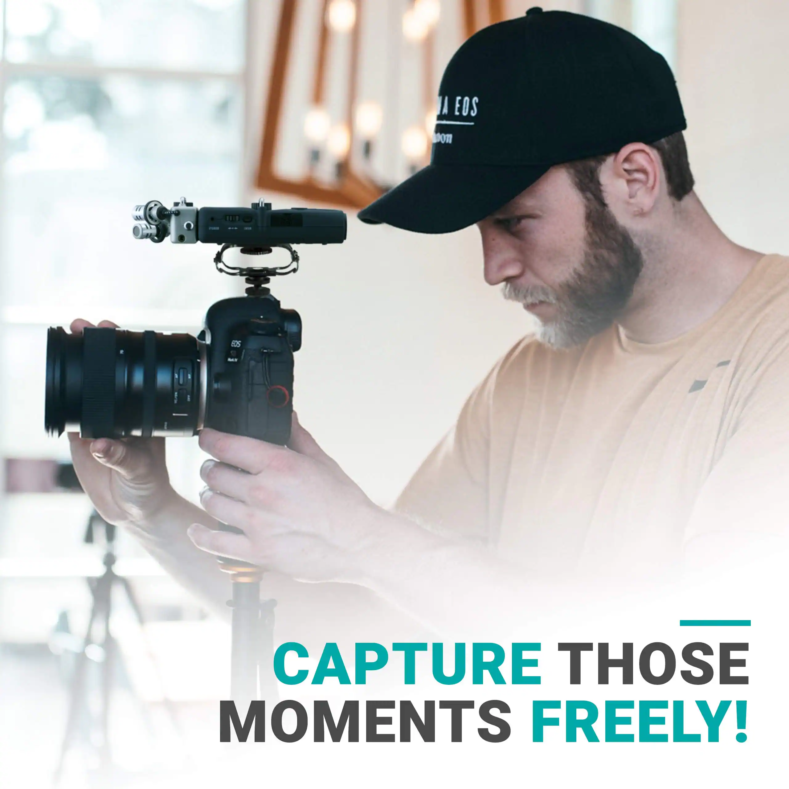 CAPTURE THOSE MOMENTS FREELY!