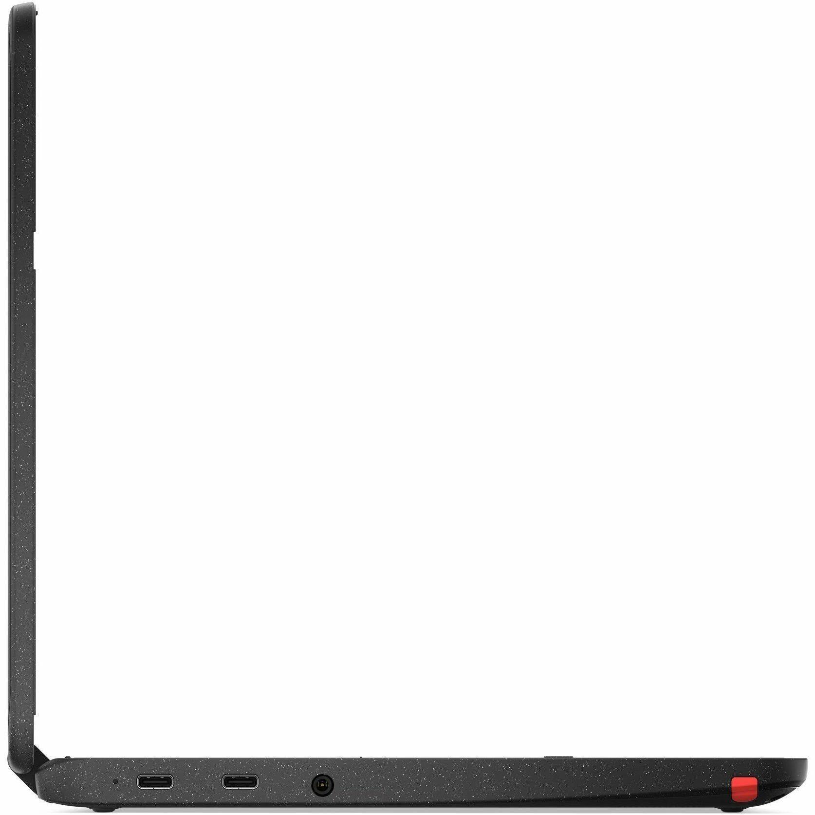 Alt View 2. Lenovo - Lenovo 500e 11.6" HD Touchscreen Convertible 2 in 1 Chromebook Intel N100 8GB RAM 64GB eMMC Gray - Intel N-Series N100 - Gray.