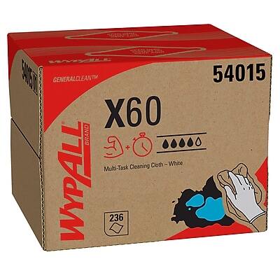 WypAll GeneralClean X60 Fabric Cleaning Wipers, 12.5
