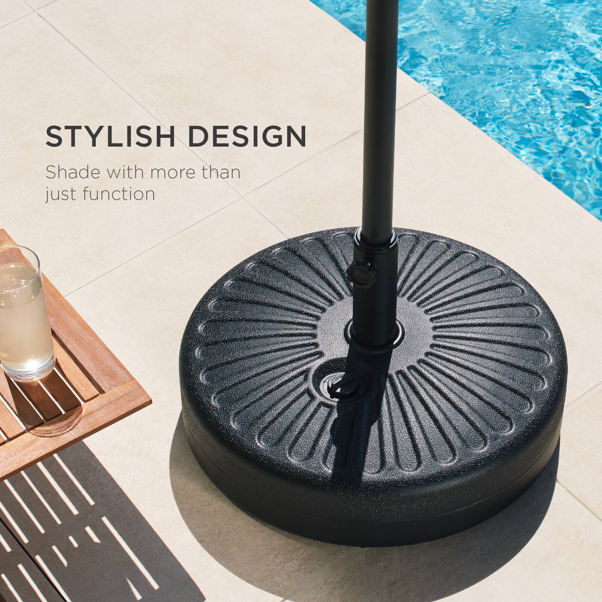 STYLISH DESIGN  
Shade with more than just function